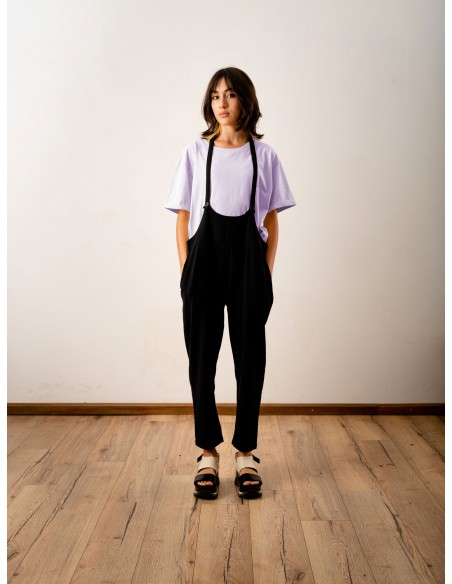 Pierotte salopette 22SS (black) F