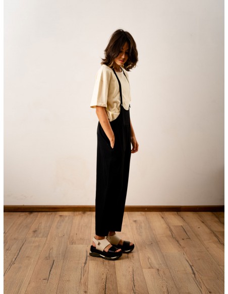 Pierotte salopette 22SS (black) F