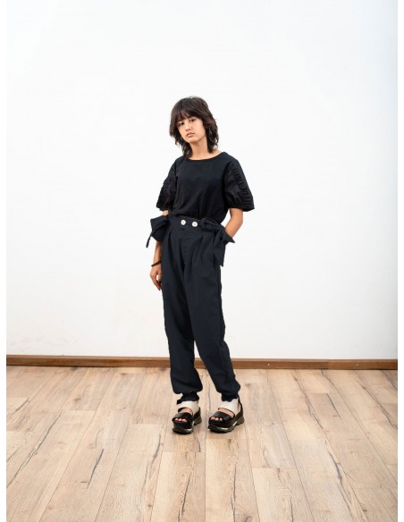 Ruban pants(black) F