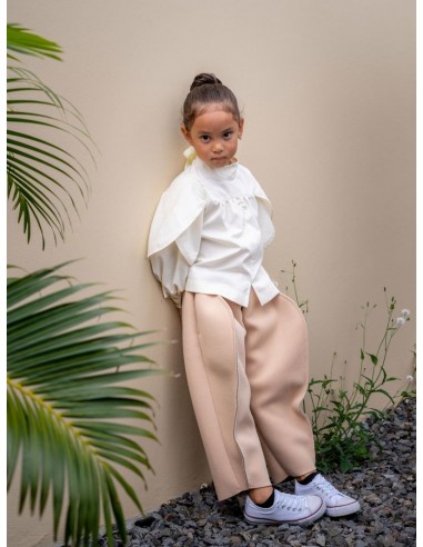 Moto pants(beige)