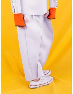 Moto pants(white grey)