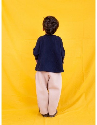 Dots poche SWT（navy)