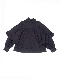 Papillon blouse (black) 2