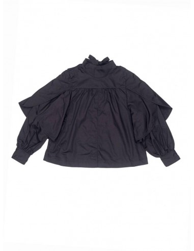 Papillon blouse (black)