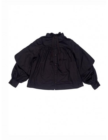 Papillon blouse (black)