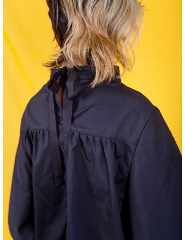 Papillon blouse (black)