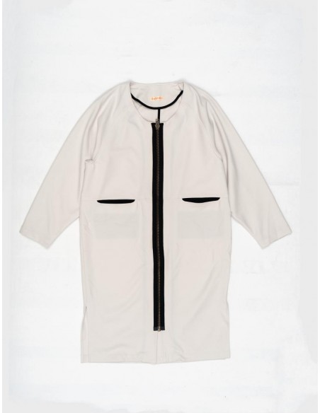 Angelique one-piece (white grey) F