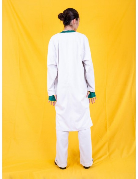 Angelique one-piece (white grey) F