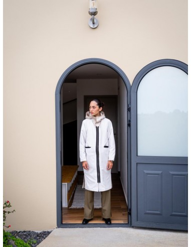 Angelique one-piece (white grey) F