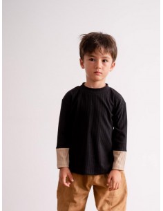 Trois tops(black)