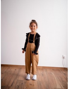 Pierotte salopette 22AW(camel)
