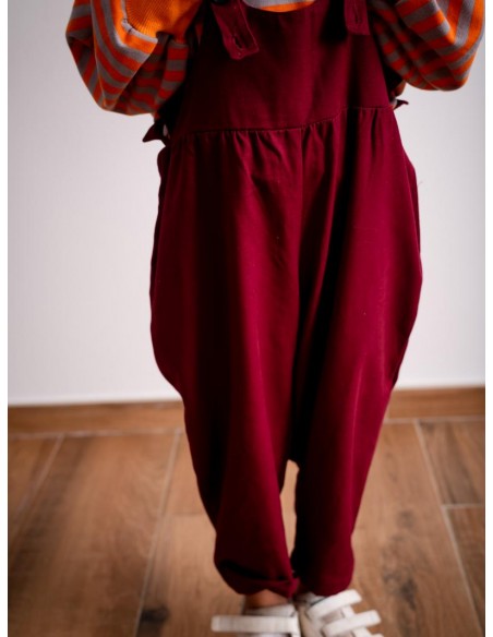 Pierotte salopette 22AW(bordeau)