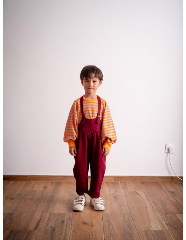 Pierotte salopette 22AW(bordeau)