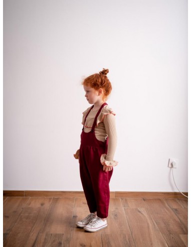 Pierotte salopette 22AW(bordeau)