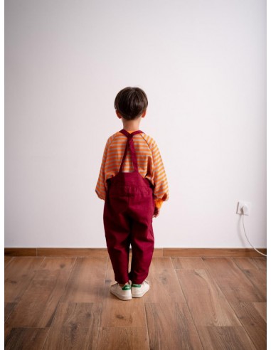 Pierotte salopette 22AW(bordeau)