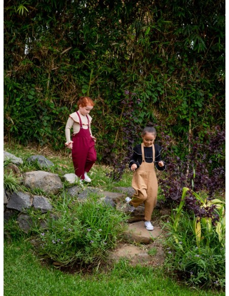 Pierotte salopette 22AW(bordeau)