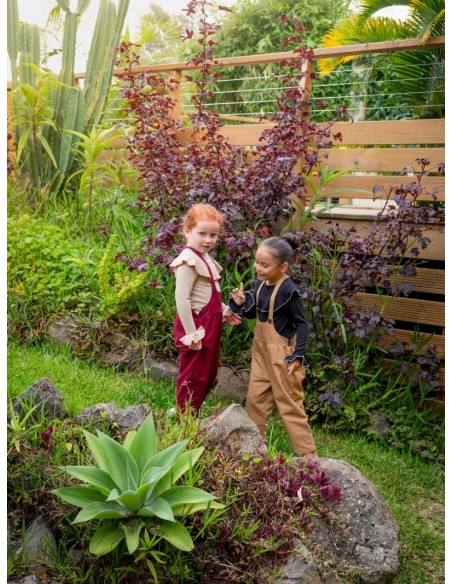 Pierotte salopette 22AW(bordeau)