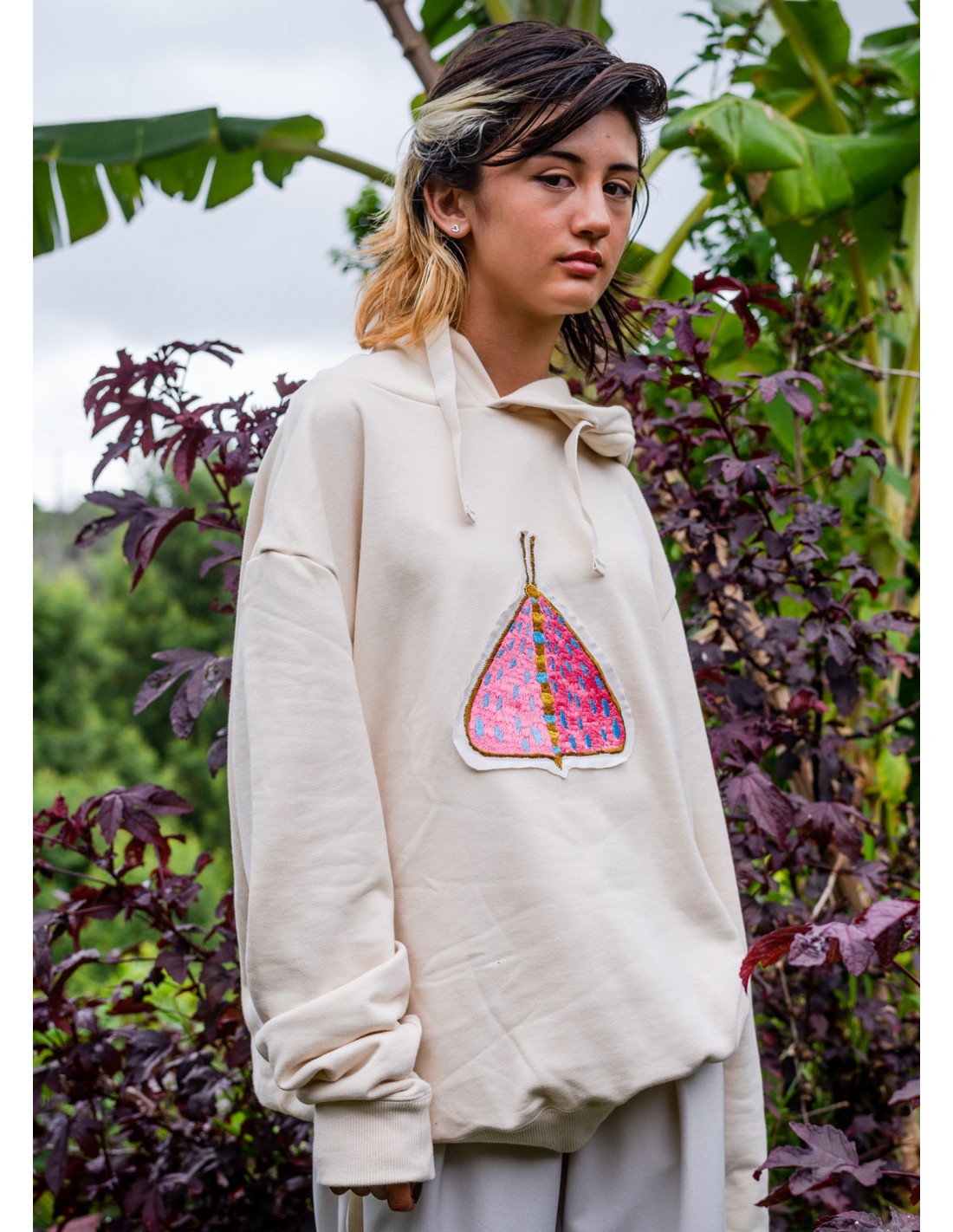 Butterfly hoodie (ivory)