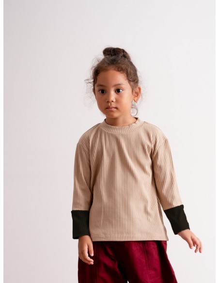 Trois tops(lt.beige)