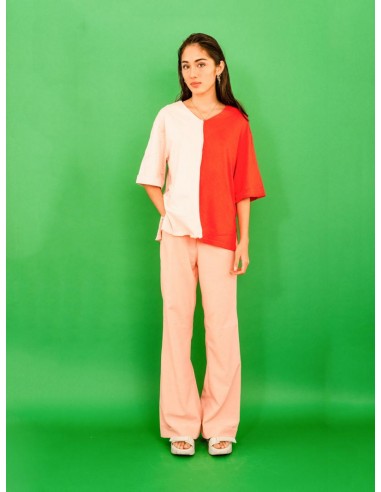 売れ筋商品|||モス モッシュ Tシャツ レディース トップス TEE - Basic T-shirt - chinese red モス モッシュ レディース Tシャツ トップス TEE - Basic T