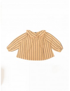Wawa tops(beige x navy) 2