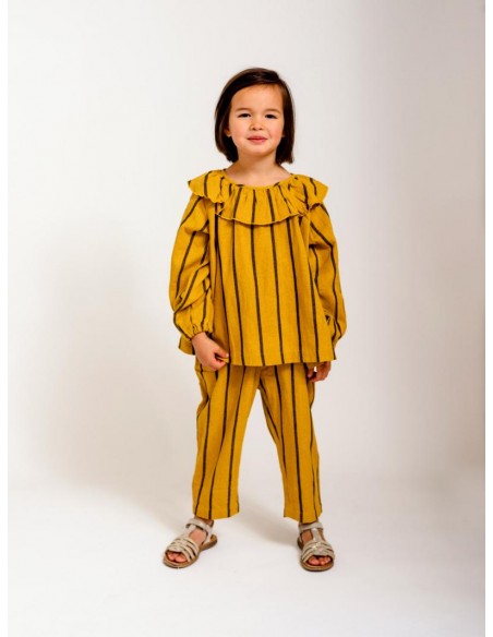 Pumpkin pants(mustard x navy) 23SS