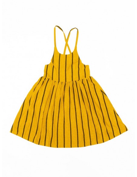 Miko jumper skirt(mustard x navy) F