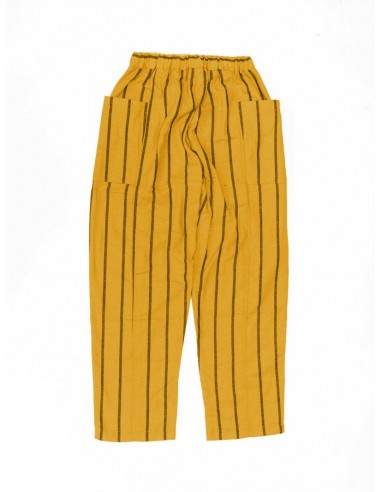 Pumpkin pants23ss(mustard x navy) F