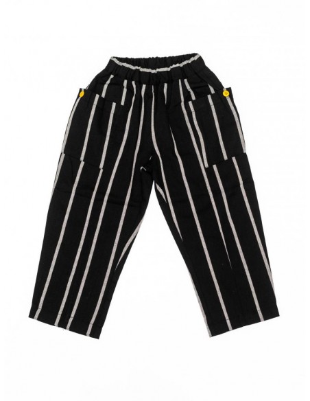 Pumpkin pants23ss(black x white) F