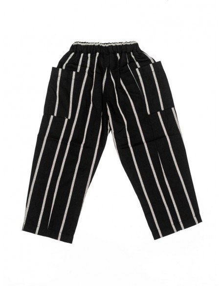 Pumpkin pants23ss(black x white) F