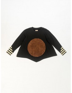 EN poncho tops(black) 2