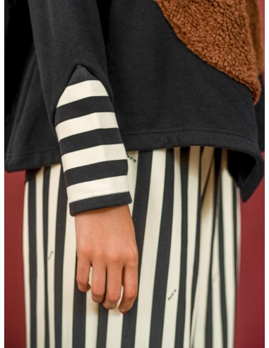 EN poncho tops(black)