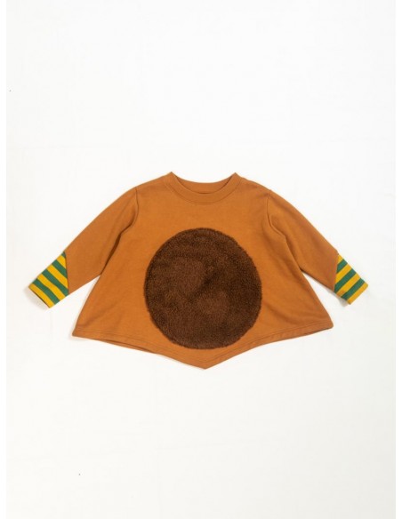 EN poncho tops(coffee)