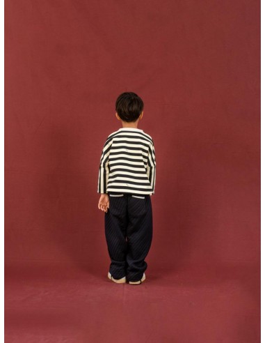 Border poche SWT（black×ivory）