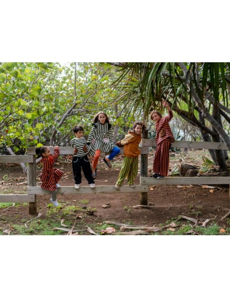 Border poche SWT（mustard×d.green）