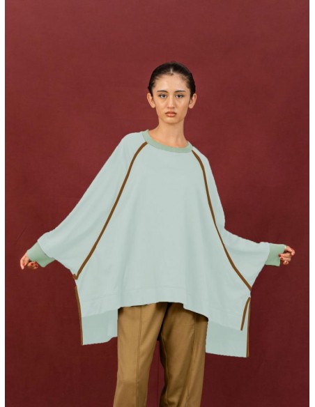 Square tops(moss bleu)F