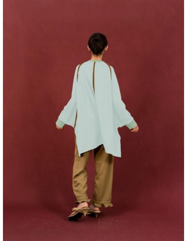 Square tops(moss bleu)F