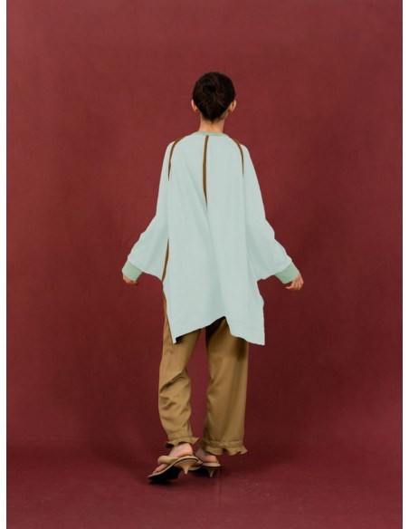 Square tops(moss bleu)F