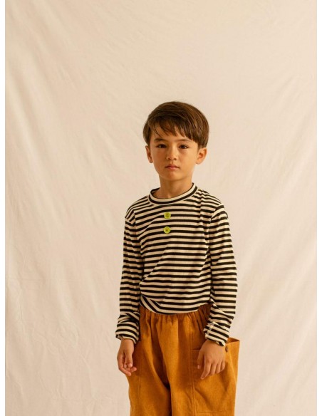 Quatro tops(black x ivory)