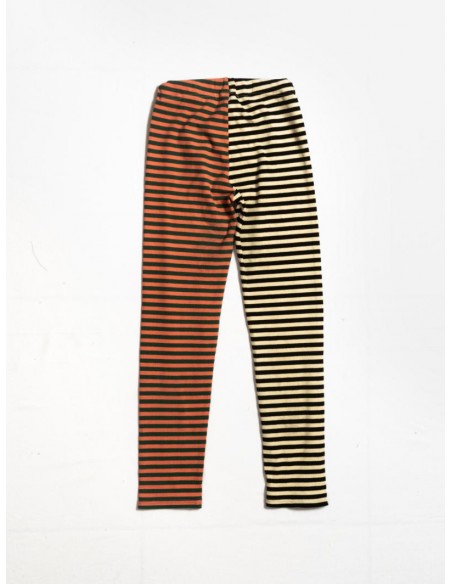 Puzzle leggings (black x ivory)