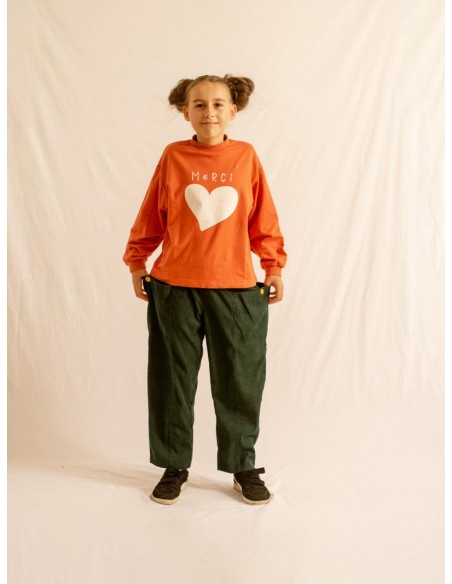 Pumpkin pants (d.green)