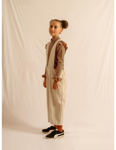 Mie salopette(bleu grey）