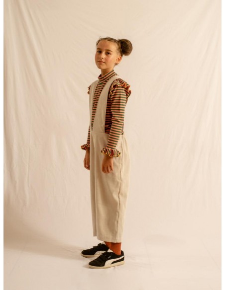 Mie salopette(bleu grey）