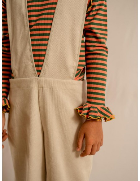 Mie salopette(bleu grey）