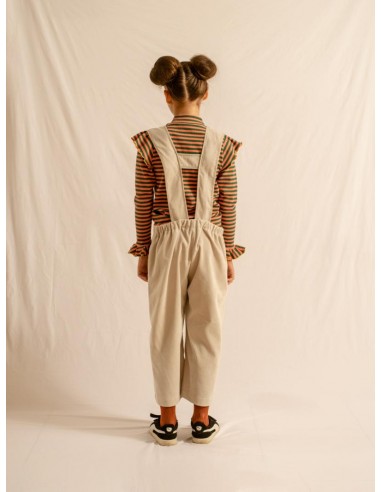 Mie salopette(bleu grey）