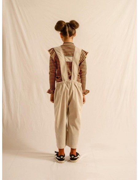 Mie salopette(bleu grey）