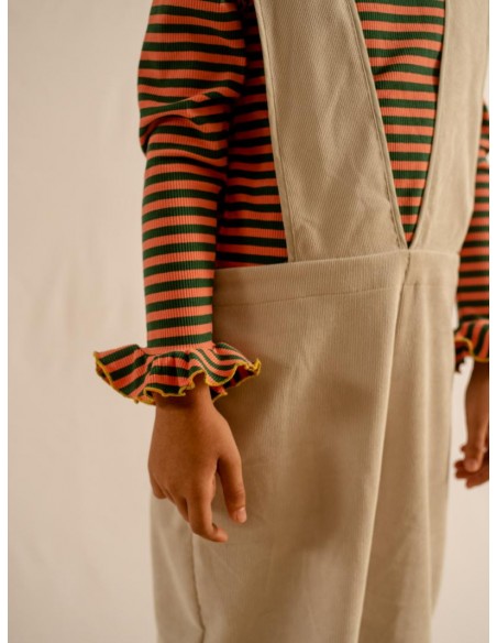 Mimi border tops(pink×green)F