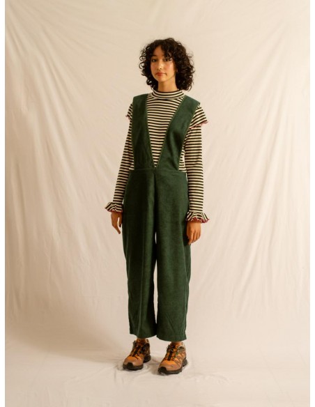 Mie salopette(d.green) F