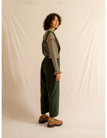 Mie salopette(d.green) F