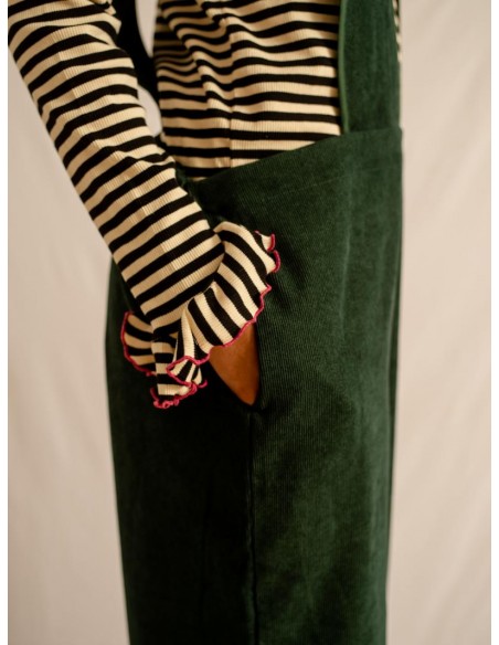 Mie salopette(d.green) F